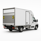 Fiat Ducato Transporter mit Hebebühne mieten Muttenz – Seitenansicht