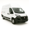 Fiat Ducato XXL Cargo Hochdach mieten in Muttenz bei Basel – Frontansicht