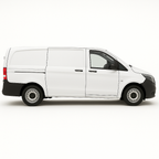 Mercedes Vito Citymover Laderaum mieten Basel – Innenansicht