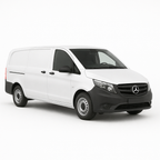 Mercedes Vito Citymover Kasten mieten in Muttenz bei Basel – Frontansicht