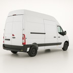 Renault Master Transporter Hochdach mieten Muttenz – Seitenansicht