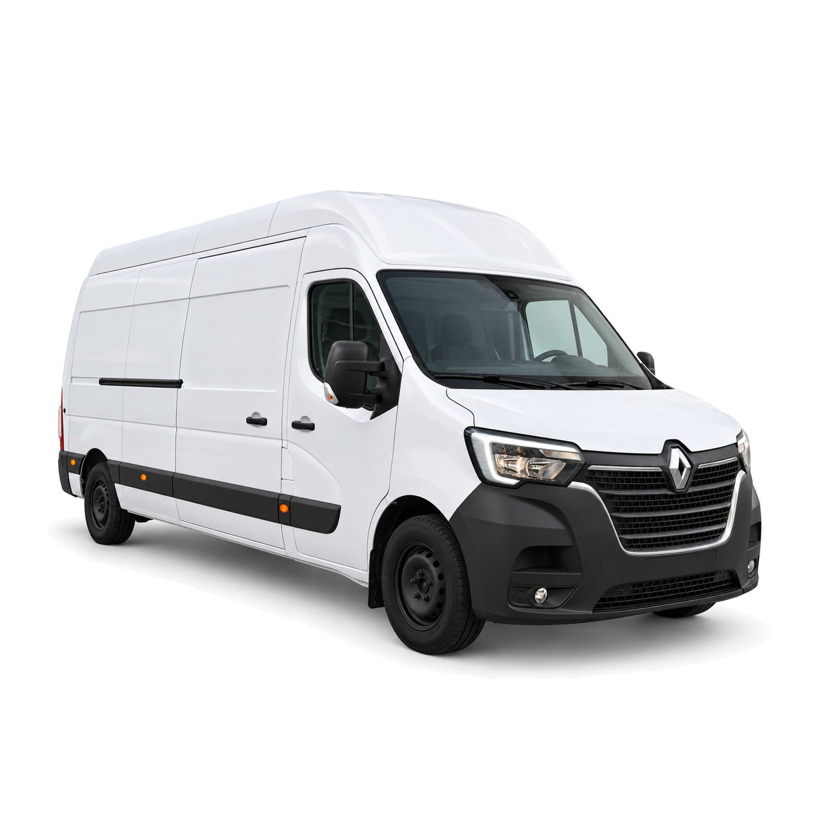 Renault Master XXL MaxLoad Hochdach mieten in Muttenz bei Basel – Frontansicht