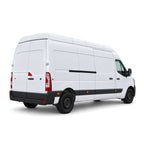 Renault Master XXL MaxLoad Hochdach mieten in Muttenz bei Basel – Heckansicht mit Hecktüren